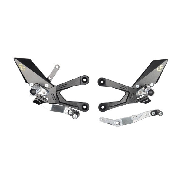 Lightech Estribera Regulable con Estribo Fijo para Yamaha MT07 / TRACER 700