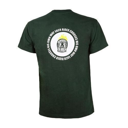 CAMISETA MAN BONFIRE GREEN