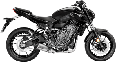 Sistema de escape LV One Evo para Yamaha MT07 / R7 / XSR700