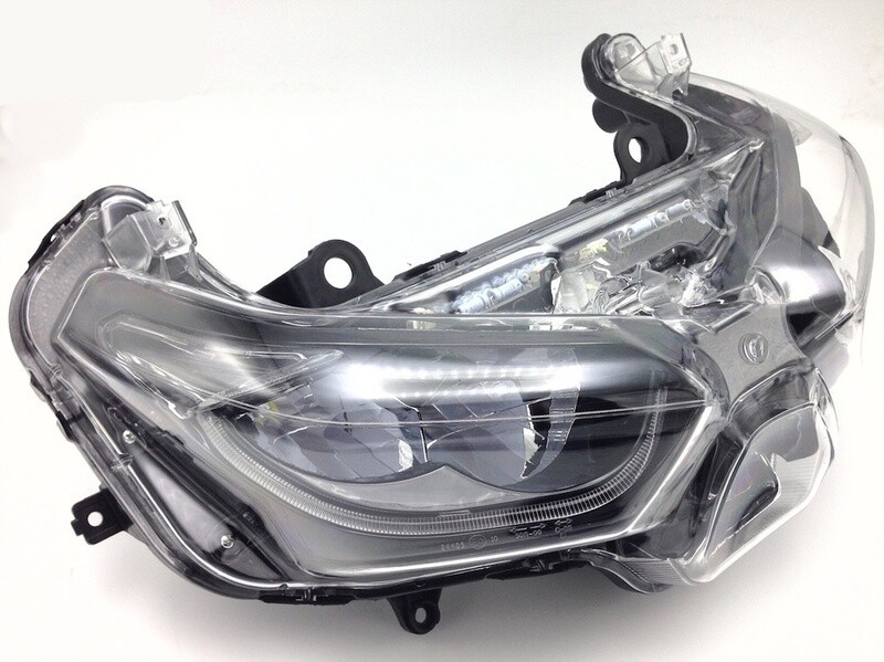 Faro delantero LED O PARTS - Yamaha X-Max 128/300/400 (18-22)