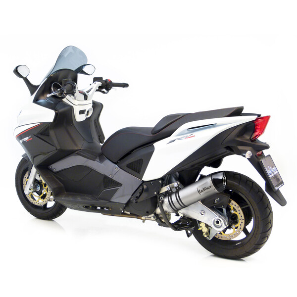 Silenciador Slip-On LV One Evo Acero inox. LEOVINCE MUFFLER LVONE EVO GILERA  GP800 / APRILIA SRV 850 Homologado
