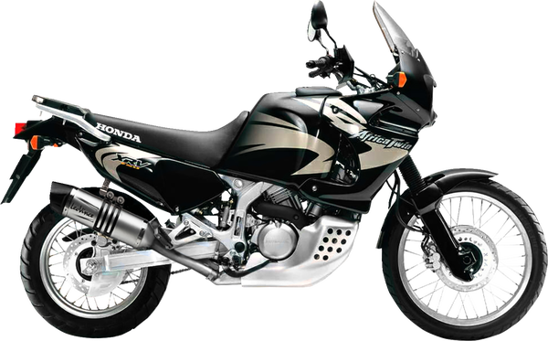 Silenciador Slip-On LV One Evo Acero inox. LEOVINCE MUFFLER LVONE HONDA XRV750 Homologado