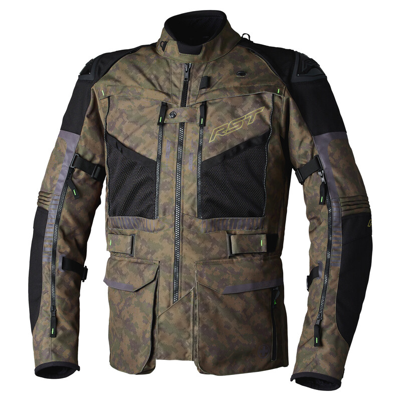 Chaqueta textil RST Pro Series Ranger CE hombre - Digi green