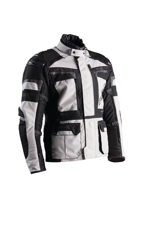 Chaqueta textil RST Pro Series Adventure-X CE hombre - Plata / Negro