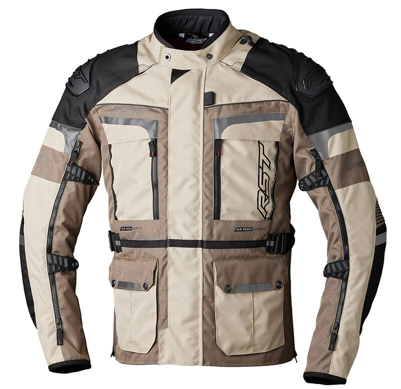 Chaqueta textil RST Pro Series Adventure-X CE hombre - Arena / Marrón