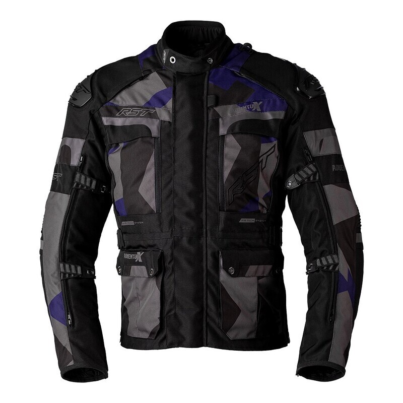 Chaqueta textil RST Pro Series Adventure-X CE hombre - Azul / Navy / Camo
