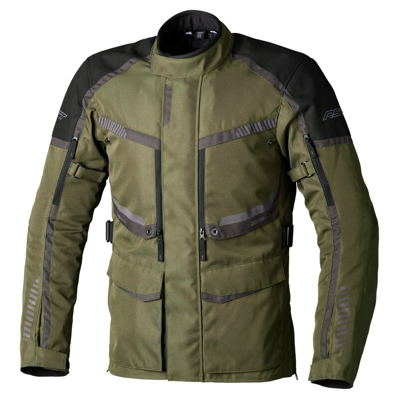Chaqueta textil RST Maverick EVO CE hombre - Caqui / Gris