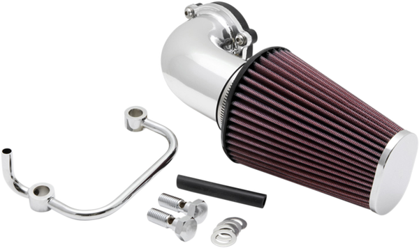 Sistema de admisión Aircharger® con kit de tubo de admisión de aluminio doblado con mandril para HD 07-19 XL