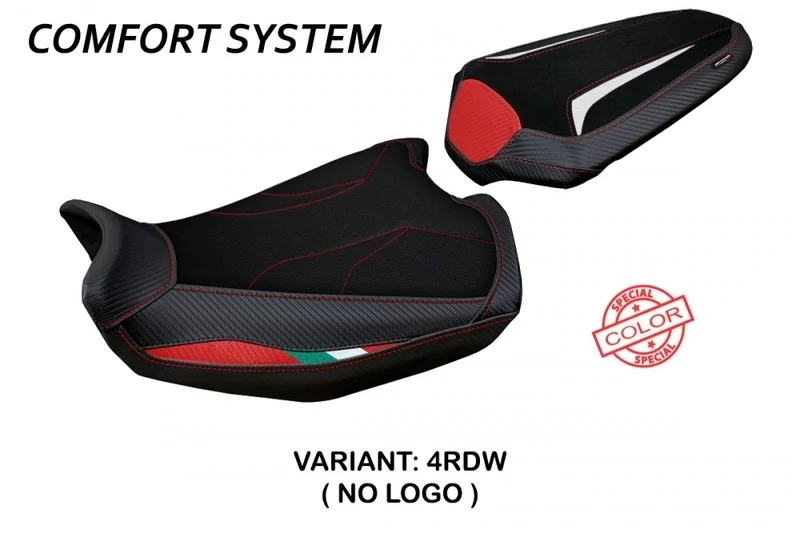 Funda de asiento compatible con Ducati Monster 937 (2021) modelo Linosa comfort system