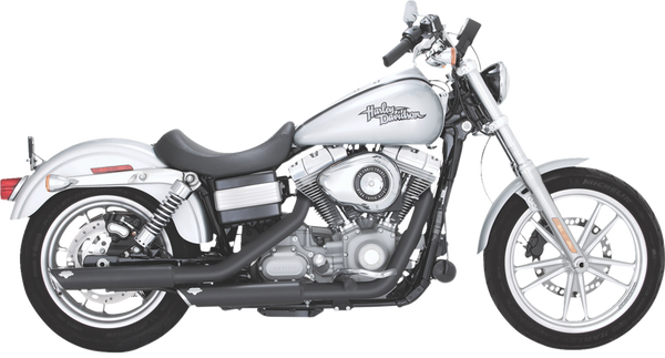 Silenciadores Slip-On 3" Twin Slash Vance & Hines MUFFLERS 3"BL.TS.91-17DY