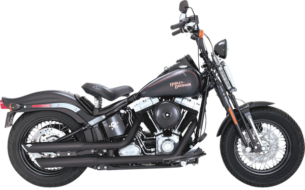 Silenciadores Slip-On 3" Twin Slash Vance & Hines MUFFLERS 3"BL.TS.7-17STDL