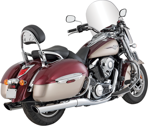 Silenciadores Slip-On Twin Slash Vance & Hines MUFFLERS VN 1700 KAWASAKI 09 CHR Silenciadores Slip-On Twin Slash Vance & Hines MUFFLERS VN 1700 KAWASAKI 09 CHR