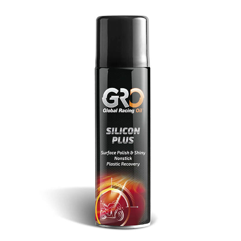 Abrillantador Carroceria Moto GRO Silicon Plus Spray 500ml