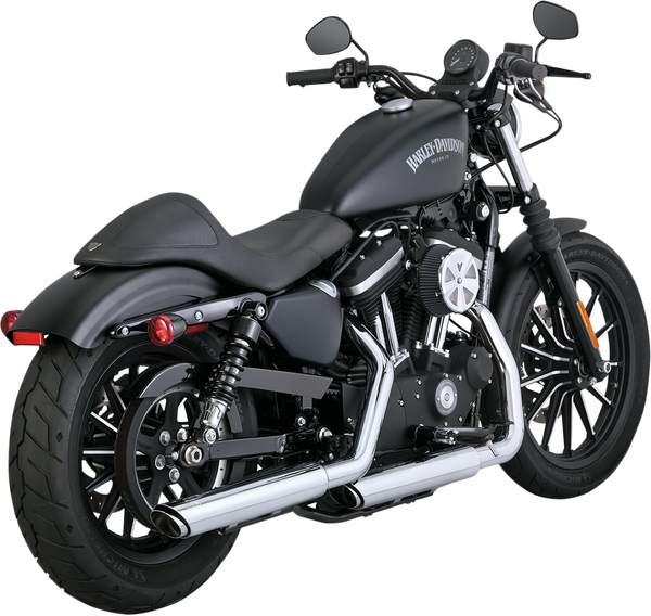 Silenciadores Slip-On 3" Round Twin-Slash Vance & Hines MUFFLERS CH TS 3" 14-19XL