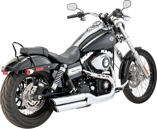 Silenciadores Slip-On 3" Round Twin-Slash Vance & Hines MUFFLER TW-SL CH08-17FXDF