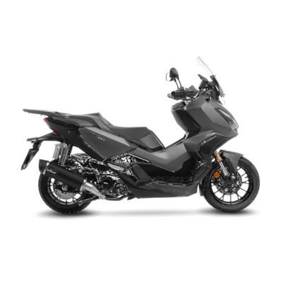 Silenciador Slip-On Nero - acero inoxidable LEOVINCE MUFFLER NERO ADV 350