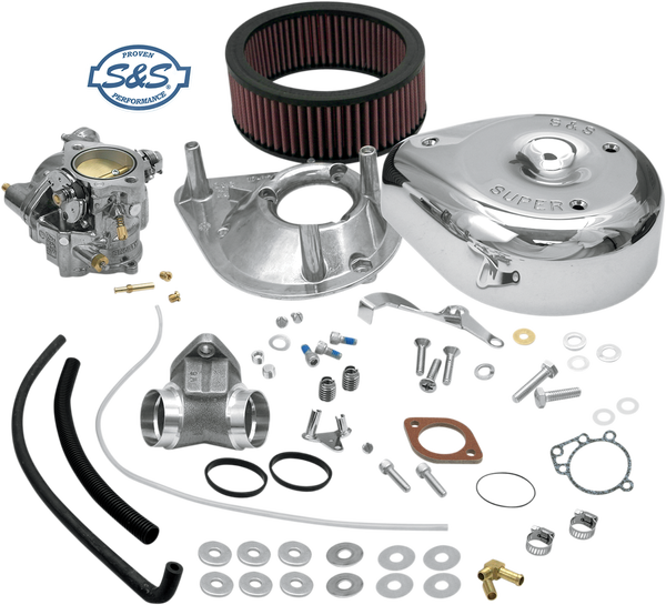 Kit de carburador Super E S&S CYCLE S&S "E" FOR 91-03 XL
