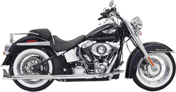 Sistema de escape Fishtail True Dual BASSANI EXHAUST FTAIL 2.25 30" 07