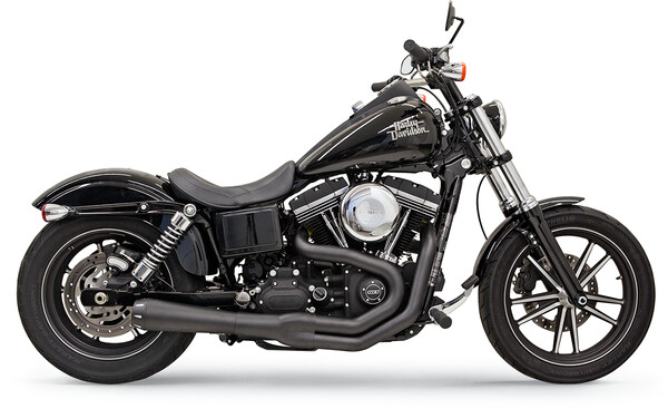 Sistema Road Rage II B1 Power 2-en-1 BASSANI EXHAUST 2:1 MEGA FXD BK