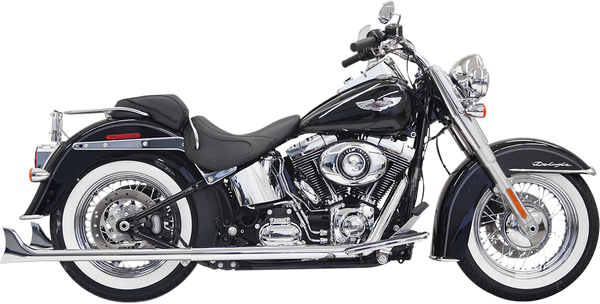 Sistema de escape Fishtail True Dual BASSANI EXHAUST FSHTL 33" 07-15ST