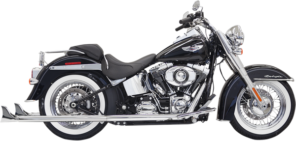 Sistema de escape Fishtail True Dual BASSANI EXHAUST FTAIL 36"W/BAF 07