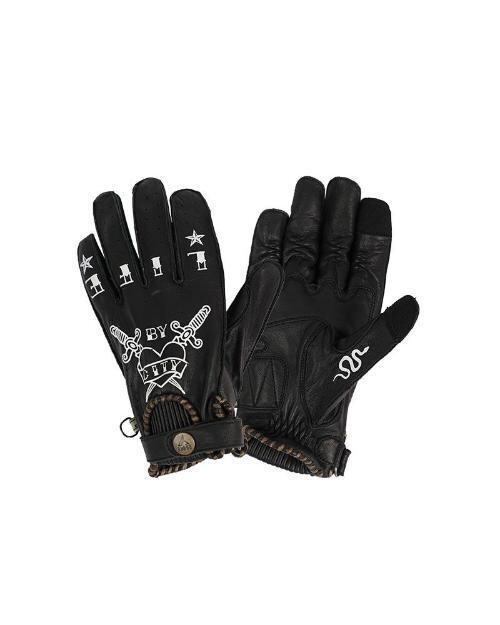 GLOVES SECOND SKIN MAN TATTOO II BLACK