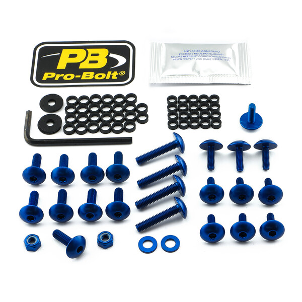 Kit tornillería para carenados Yamaha R6 PRO BOLT
BOLT KT FAIR YAMAHA BL
