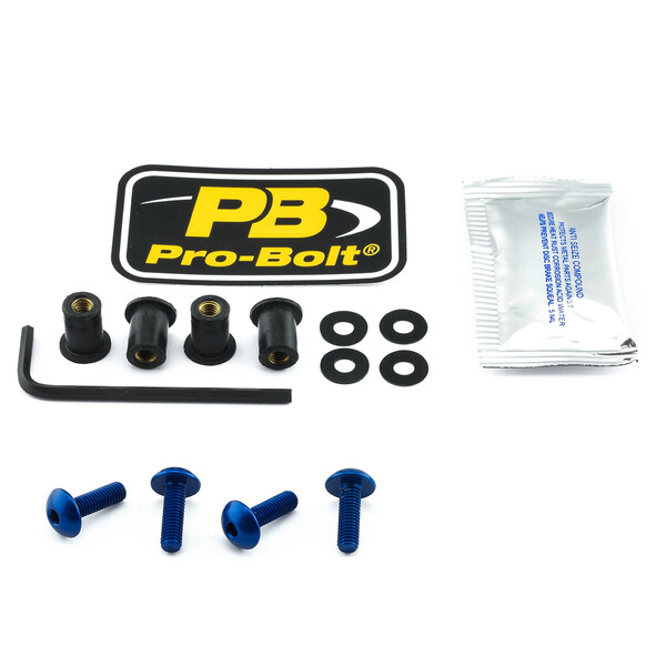 Kit tornillería cúpula PRO BOLT
SCR KIT SCREEN 4 BL