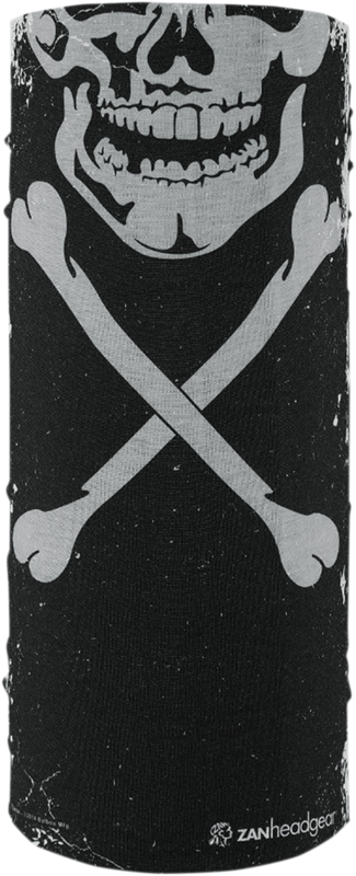 Braga de cuello Motley ZAN HEADGEAR MOTLEY TUBE SKULL XBONES
