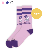American Socks Mid High Peace Out