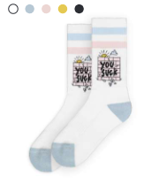 American Socks Mid High You Suck