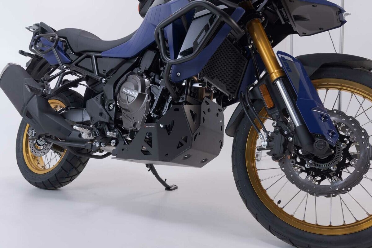 Protección del motor. Negro. Suzuki V-Strom 800DE (22-) SW-Motech