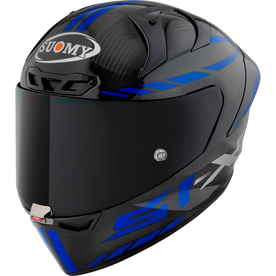 Suomy S1-XR GP CARBON HYPERSONIC BLUE