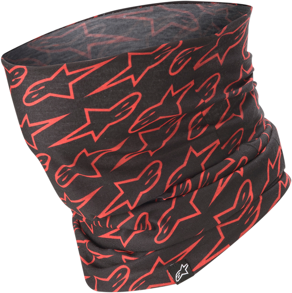 ALPINESTARS NECKTUBE ROJO NEGRO