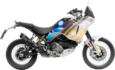 Silenciador Slip-On LV One Evo LEOVINCE MFFLR LV ONE EVO DUCATI DESERTX Homologado