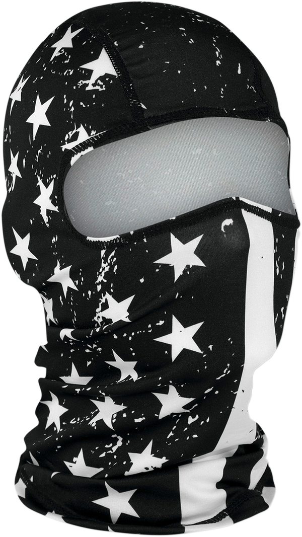 Pasamontañas ZAN HEADGEAR
BALACLAVA BLK/WHT FLAG