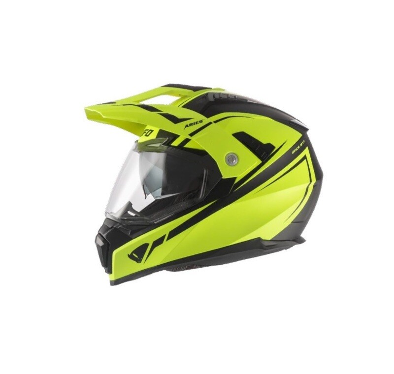 Casco UFO Aries - amarillo neon