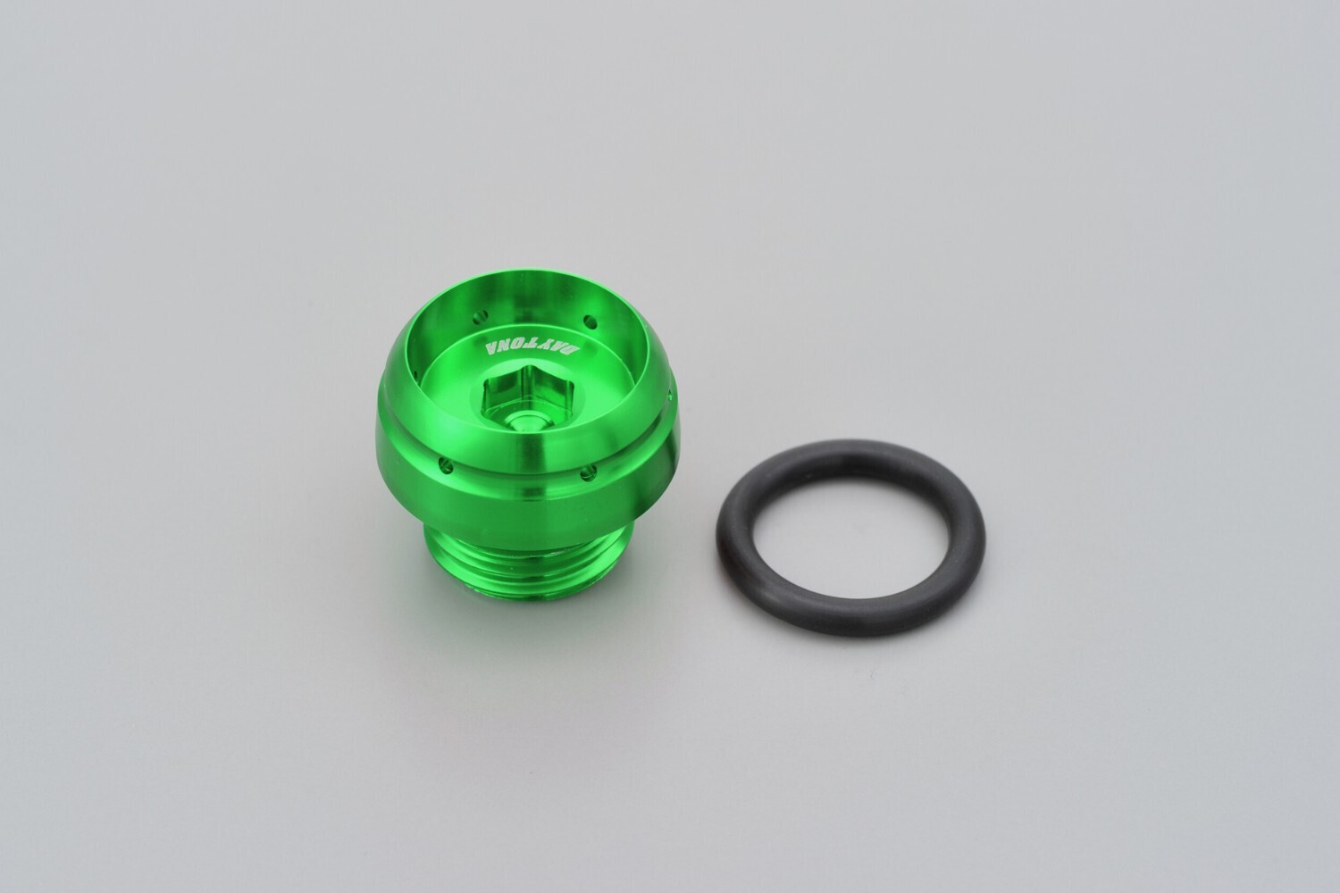 Daytona "BULLET" TAPÓN LLENADO DE ACEITE M20 X P2.5 VERDE