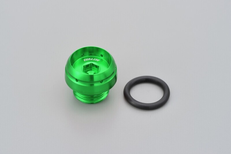 Daytona "BULLET" TAPÓN LLENADO DE ACEITE M20 X P2.5 VERDE