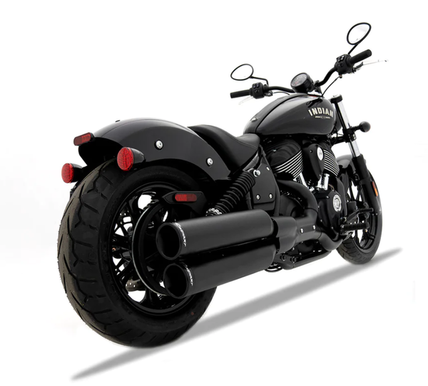 Silenciadores Slip-On Indian Chief de 4" RINEHART RACING MUFFLER 4" CHIEF BK 2020-2025
