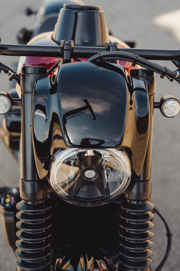 Tapones de horquilla CULT WERK FORK CAPS RH975 para Harley Davidson RH 975 ABS Nightster