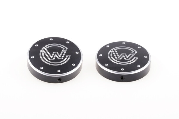 Tapones de horquilla CULT WERK FORK CAP W/ LOGO para INDIAN SCOUT
