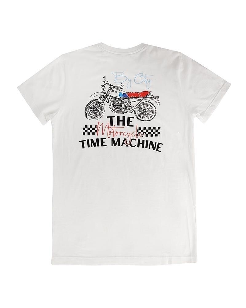 CAMISETA TIME MACHINE WHITE
