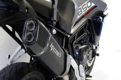 Silenciador Slip-On HP CORSE SP-3 Carbon homologado Triumph Tiger