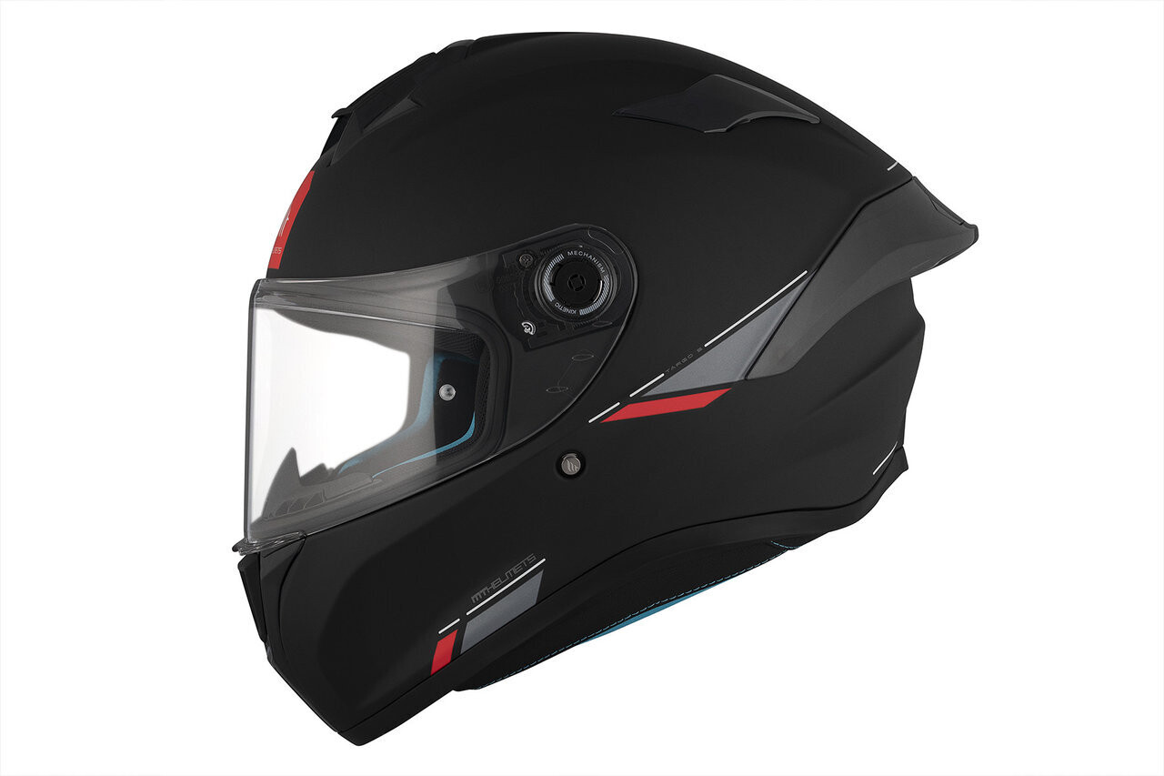 MT HELMETS TARGO S SOLID A1 NEGRO MATE