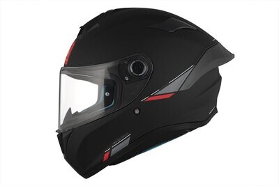 MT HELMETS TARGO S SOLID A1 NEGRO MATE