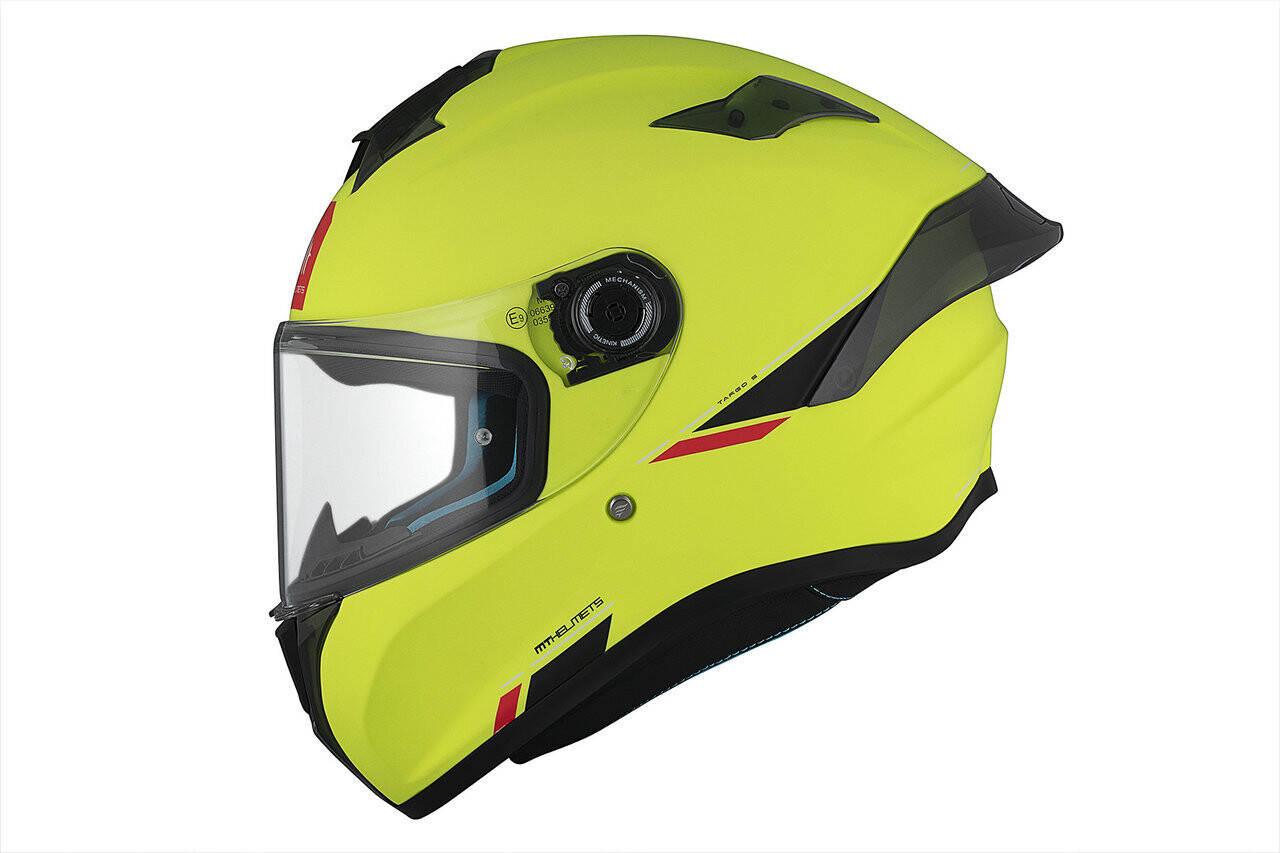 MT HELMETS TARGO S SOLID A3 AMARILLO MATE