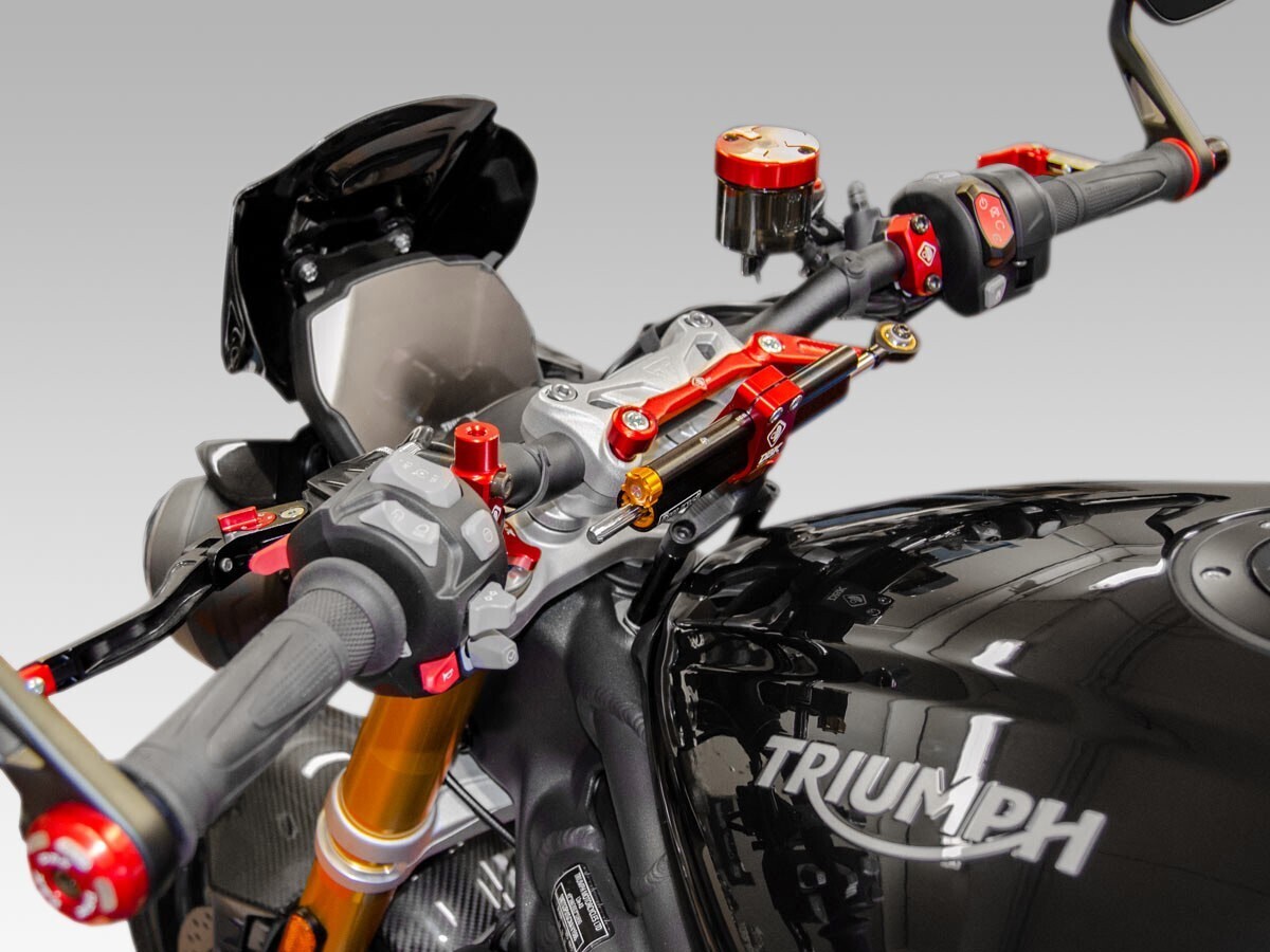 SAS20 - KIT AMORTIGUADOR DE DIRECCIÓN DE MONTAJE para TRIUMPH