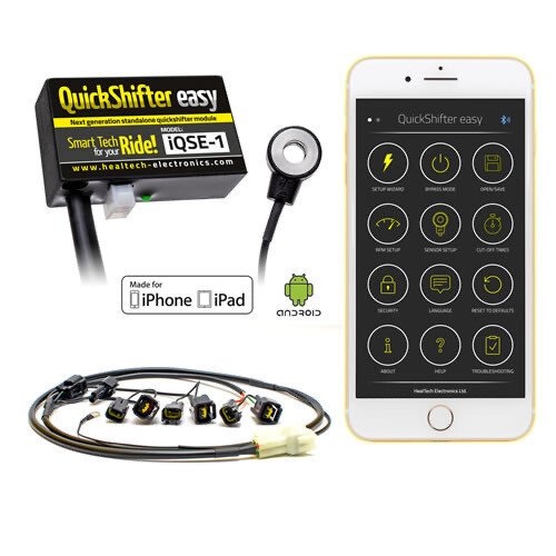 Kit Cambio Semiautomático Quickshifter easy - Honda varias, KTM varias, Suzuki varias, Triumph varias, Yamaha XSR900 GP - 2024 en adelante