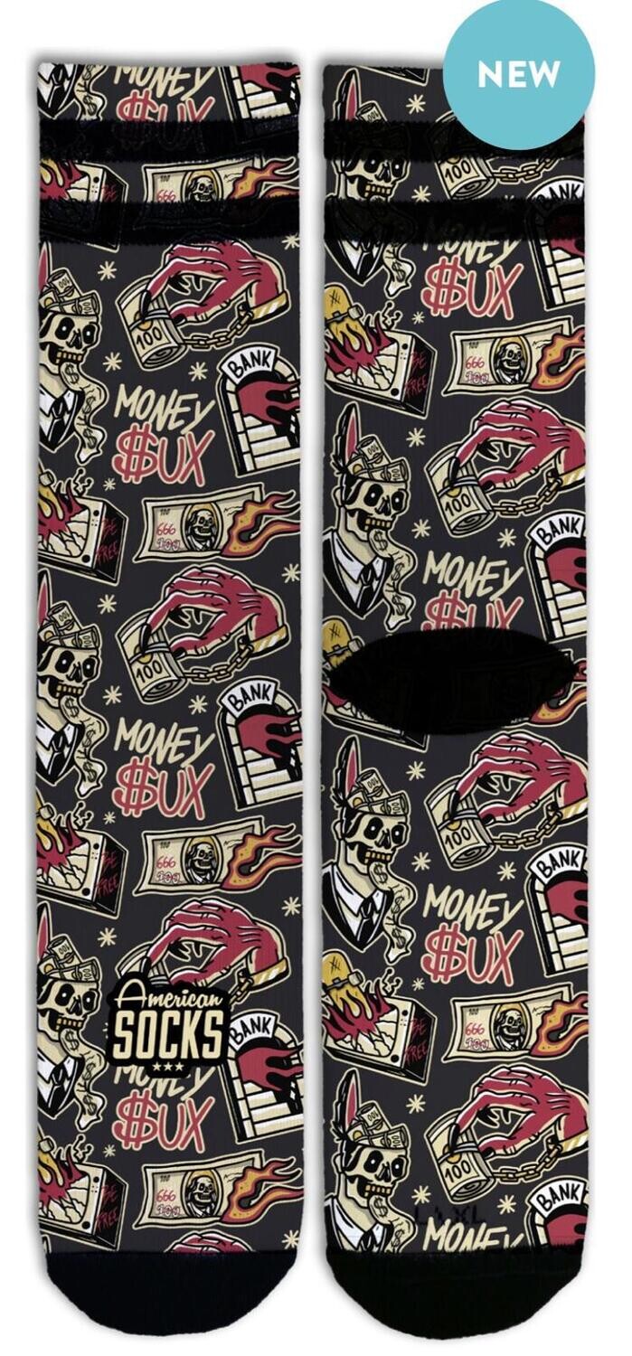 American Socks Signature Money Sucks